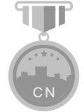 Course completion medal